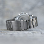 VENTURE CHRONOGRAPH LIMITED EDITION BLUE ORANGE - Stainless steel Silver Brushed - Detomaso Watches