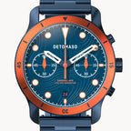 VENTURE CHRONOGRAPH 
TOPO BLUE - Stainless steel Dark blue Brushed - Detomaso Watches