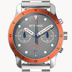 VENTURE CHRONOGRAPH TOPO GRAY - Stainless steel Silver Brushed - Detomaso Watches