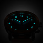 VENTURE CHRONOGRAPH BLUE ORANGE - Ocean Plastic Orange Woven - Detomaso Watches