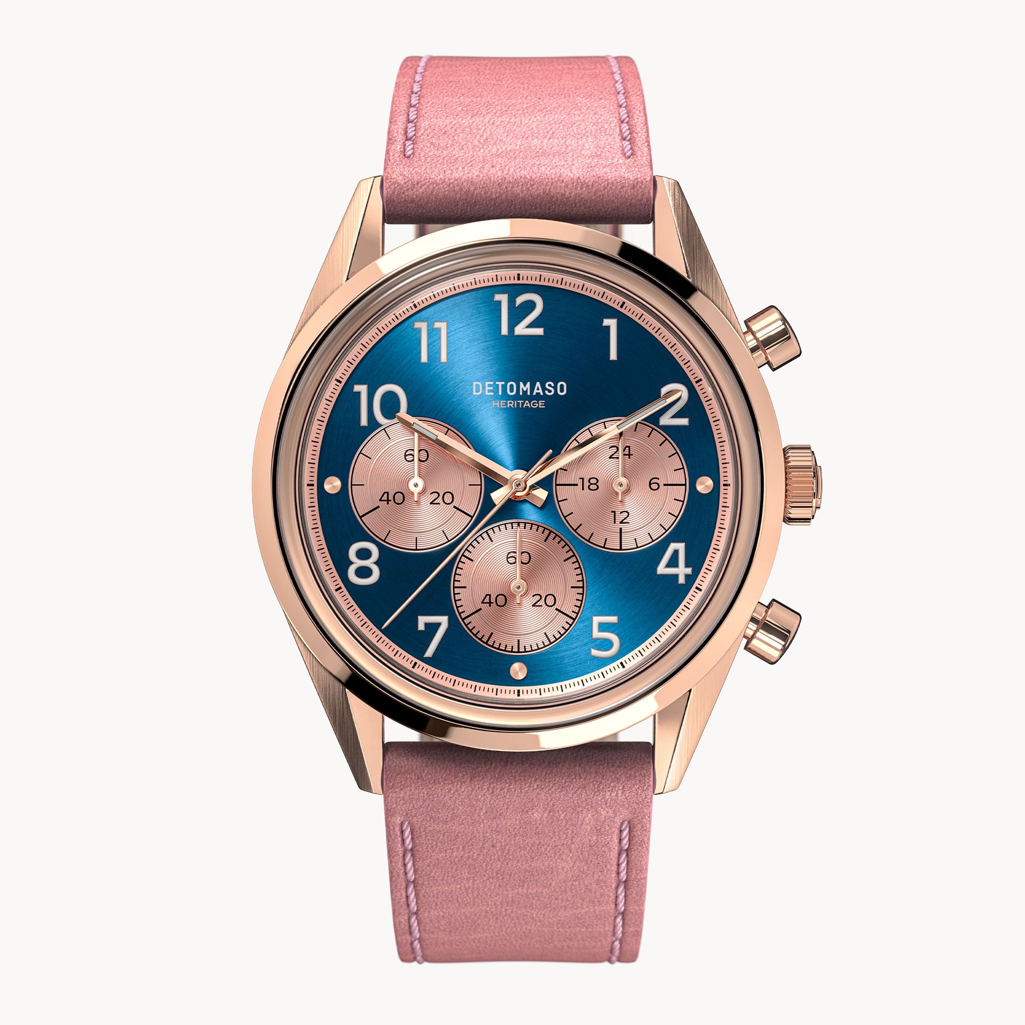 Heritage Chronograph – Rose Blue