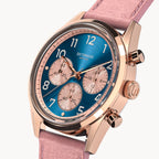 Heritage Chronograph – Rose Blue