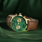 SORPASSO CHRONO LUSSO - Leather Dark brown Classic - Detomaso Watches