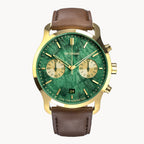 SORPASSO CHRONO LUSSO - Leather Dark brown Classic - Detomaso Watches