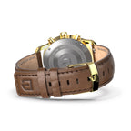 SORPASSO CHRONO LUSSO - Leather Dark brown Classic - Detomaso Watches