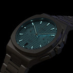 VOLTRE CHRONOGRAPH FIRST EDITION MINTY BLUE - Stainless steel Silver Matte - Detomaso Watches