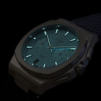 VOLTRE CHRONOGRAPH FIRST EDITION MINTY BLUE - Leather Blue Venere - Detomaso Watches