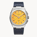 VOLTRE CHRONOGRAPH FIRST EDITION GIALLO - Leather Blue Venere - Detomaso Watches