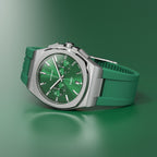 VOLTRE CHRONOGRAPH FIRST EDITION GREEN - reTPU Green Matte - Detomaso Watches