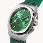 VOLTRE CHRONOGRAPH FIRST EDITION GREEN - reTPU Green Matte - Detomaso Watches