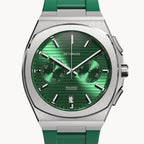 VOLTRE CHRONOGRAPH FIRST EDITION GREEN - reTPU Green Matte - Detomaso Watches