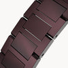 VOLTRE BURGUNDY BURST - Stainless Steel Burgundy matte brushed