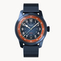 BLUE EXPLORER AUTOMATIC - Mesh Blue Brushed - Detomaso Watches
