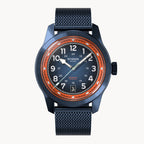 BLUE EXPLORER AUTOMATIC - Mesh Blue Brushed - Detomaso Watches
