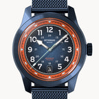 BLUE EXPLORER AUTOMATIC - Mesh Blue Brushed - Detomaso Watches