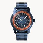 BLUE EXPLORER AUTOMATIC - Stainless steel Blue Brushed - Detomaso Watches