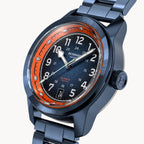 BLUE EXPLORER AUTOMATIC - Stainless steel Blue Brushed - Detomaso Watches