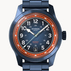 BLUE EXPLORER AUTOMATIC - Stainless steel Blue Brushed - Detomaso Watches