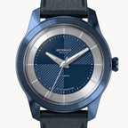 CLASSIC AUTOMATIC DEEP BLUE - Leather Blue Toscano - Detomaso Watches