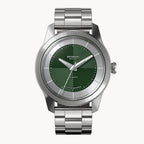 CLASSIC AUTOMATIC FOREST GREEN - Stainless Steel Silver Brushed - Detomaso Watches