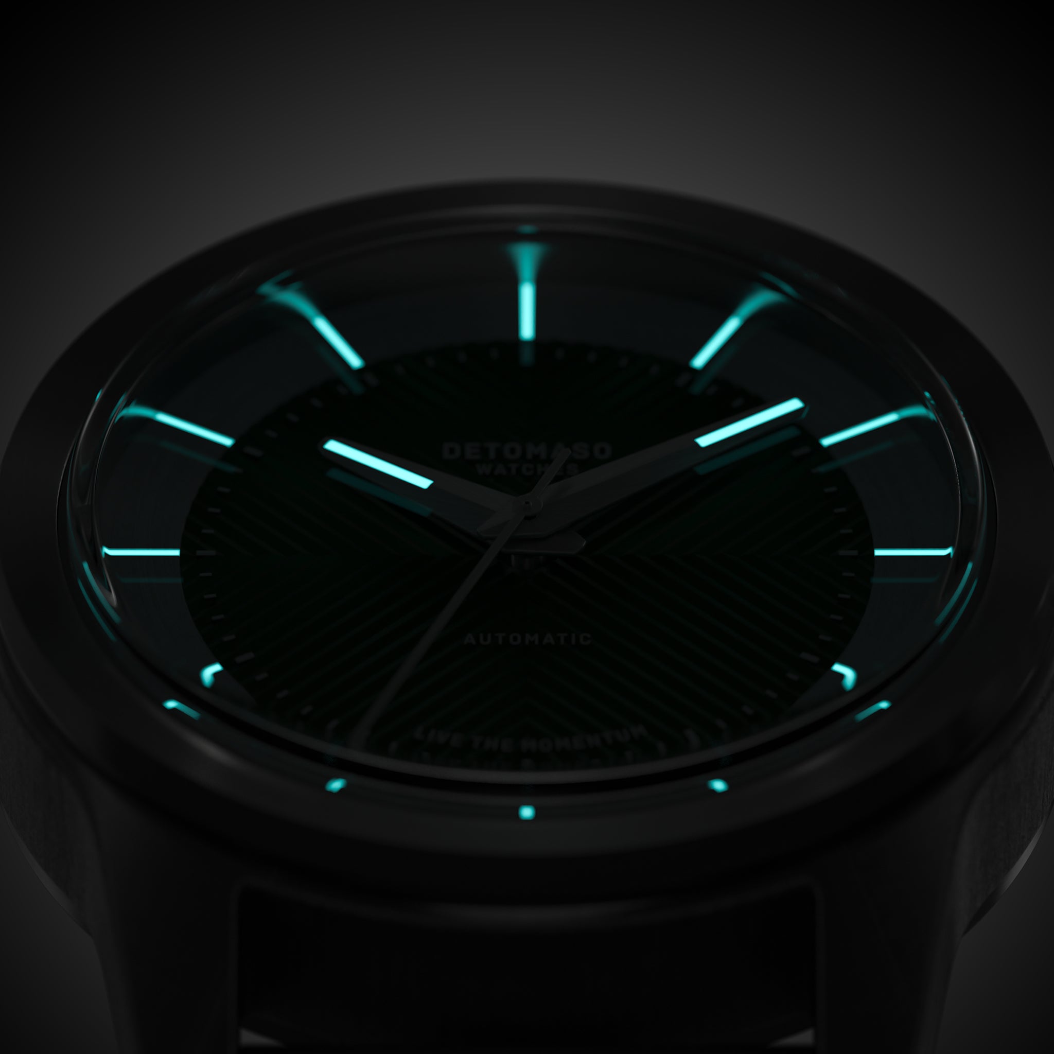 CLASSIC AUTOMATIC FOREST GREEN - Stainless Steel Silver Brushed - Detomaso Watches