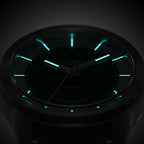 CLASSIC AUTOMATIC FOREST GREEN - Vegan Apple Leather Brown Smooth - Detomaso Watches