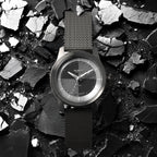 CLASSIC AUTOMATIC SLATE BLACK - Mesh Dark Gun Brushed - Detomaso Watches