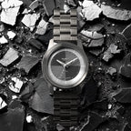 CLASSIC AUTOMATIC SLATE BLACK - Stainless steel Dark Gun Brushed - Detomaso Watches