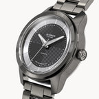 CLASSIC AUTOMATIC SLATE BLACK - Stainless steel Dark Gun Brushed - Detomaso Watches