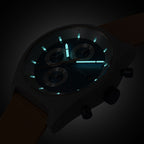 D10 CHRONO SOLAR
 GRAY BLUE
 - Ocean Plastic Orange Woven - Detomaso Watches
