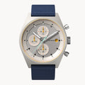 D10 CHRONO SOLAR
 GRAY YELLOW
 - Ocean Plastic Dark Blue Woven - Detomaso Watches