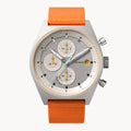 D10 CHRONO SOLAR
 GRAY YELLOW
 - Ocean Plastic Orange Woven - Detomaso Watches