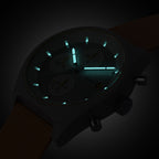 D10 CHRONO SOLAR
 GRAY YELLOW
 - Ocean Plastic Orange Woven - Detomaso Watches