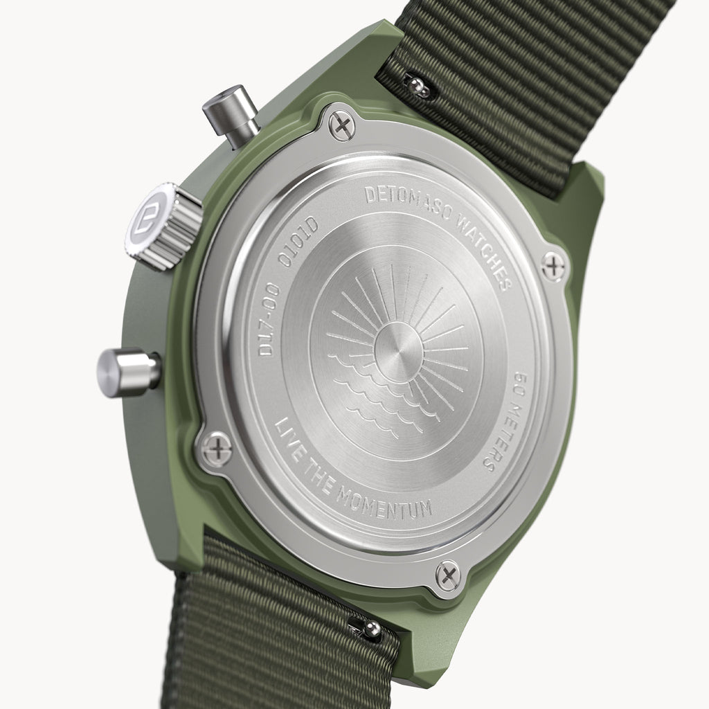 D10 Chronograph Solar – Olive Yellow