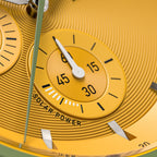 D10 CHRONO SOLAR
 OLIVE YELLOW - Ocean Plastic Yellow Woven - Detomaso Watches