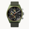 D10 Chronograph Solar – Green Black