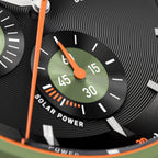 D10 Chronograph Solar – Green Black