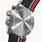 Sorpasso Chronograph – Carbon Silver