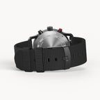SORPASSO CHRONOGRAPH CARBON BLACK RED
 - #tide Ocean Material® Black Woven - Detomaso Watches