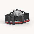 SORPASSO CHRONOGRAPH CARBON BLACK RED
 - Ocean Plastic Black / Red Woven - Detomaso Watches