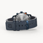 SORPASSO CHRONOGRAPH CARBON BLUE ORANGE - Leather Blue Racing - Detomaso Watches