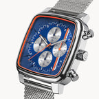 D20 Chrono Stradale – Silver Blue Orange