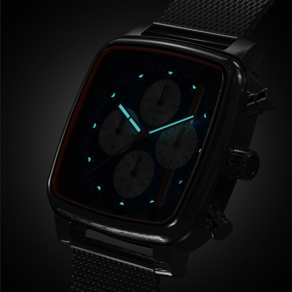 D20 Chrono Stradale – Silver Blue Orange