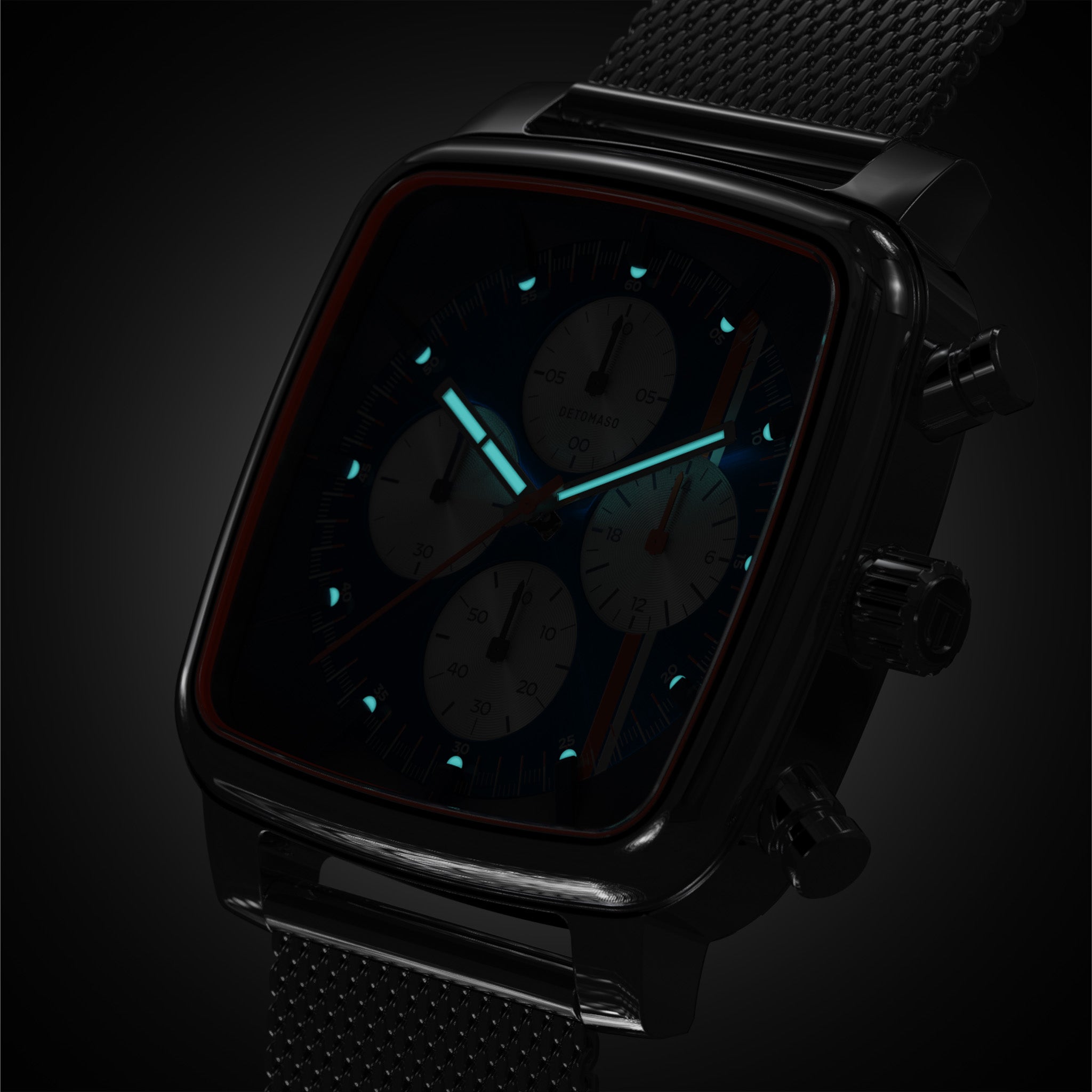 D20 Chrono Stradale – Silver Blue Orange