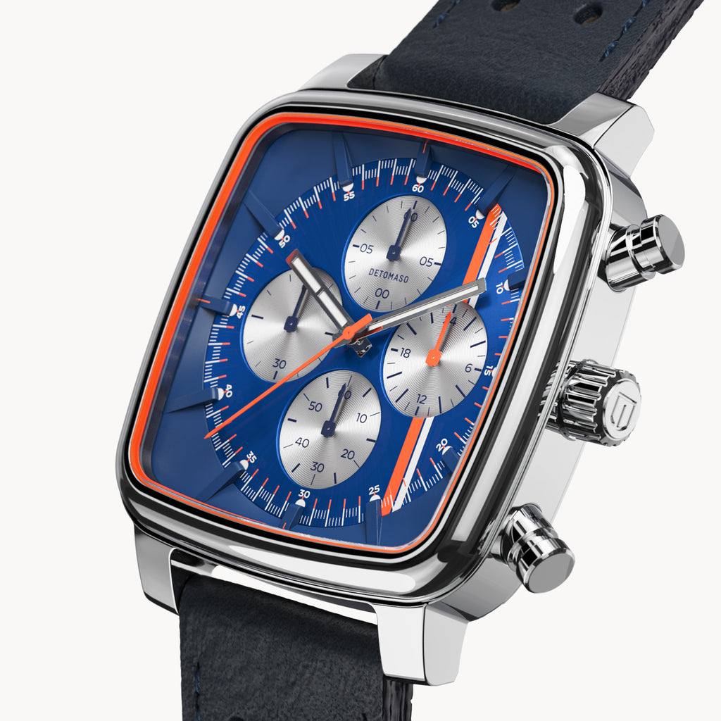 D20 Chrono Stradale – Silver Blue Orange