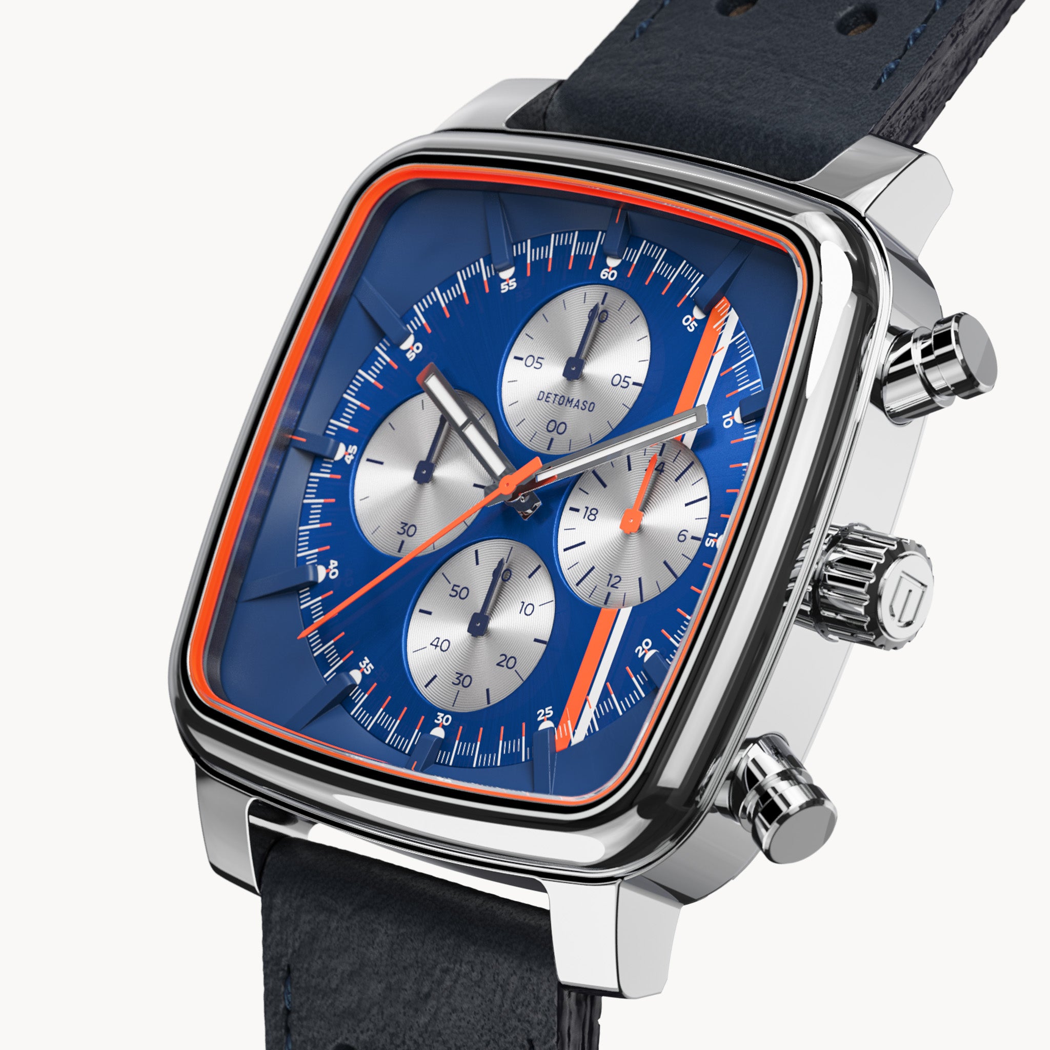 D20 Chrono Stradale – Silver Blue Orange