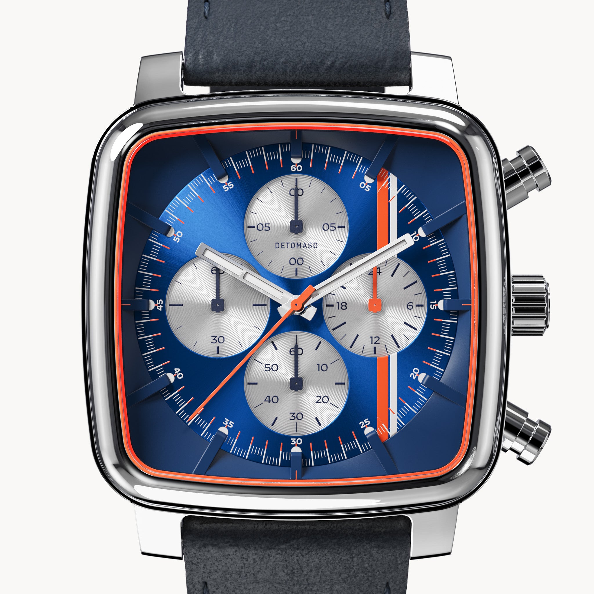 D20 Chrono Stradale – Silver Blue Orange