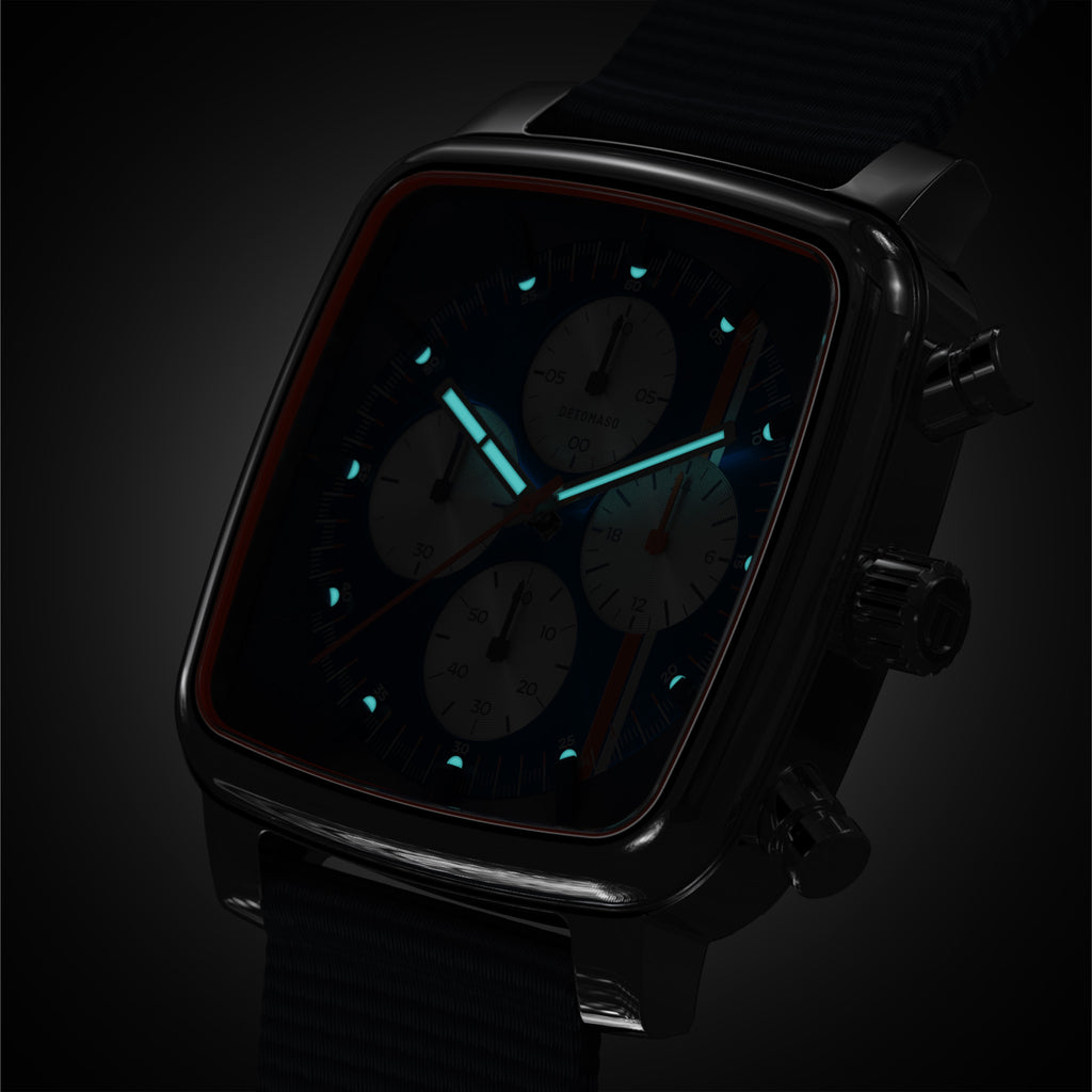 D20 Chrono Stradale – Silver Blue Orange