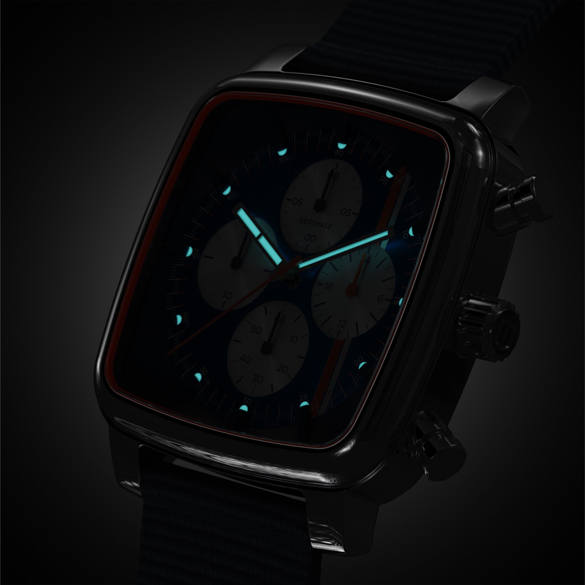 D20 Chrono Stradale – Silver Blue Orange