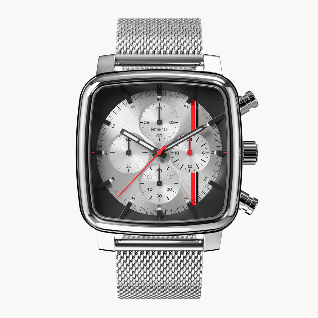 D20 Chrono Stradale – Silver Black